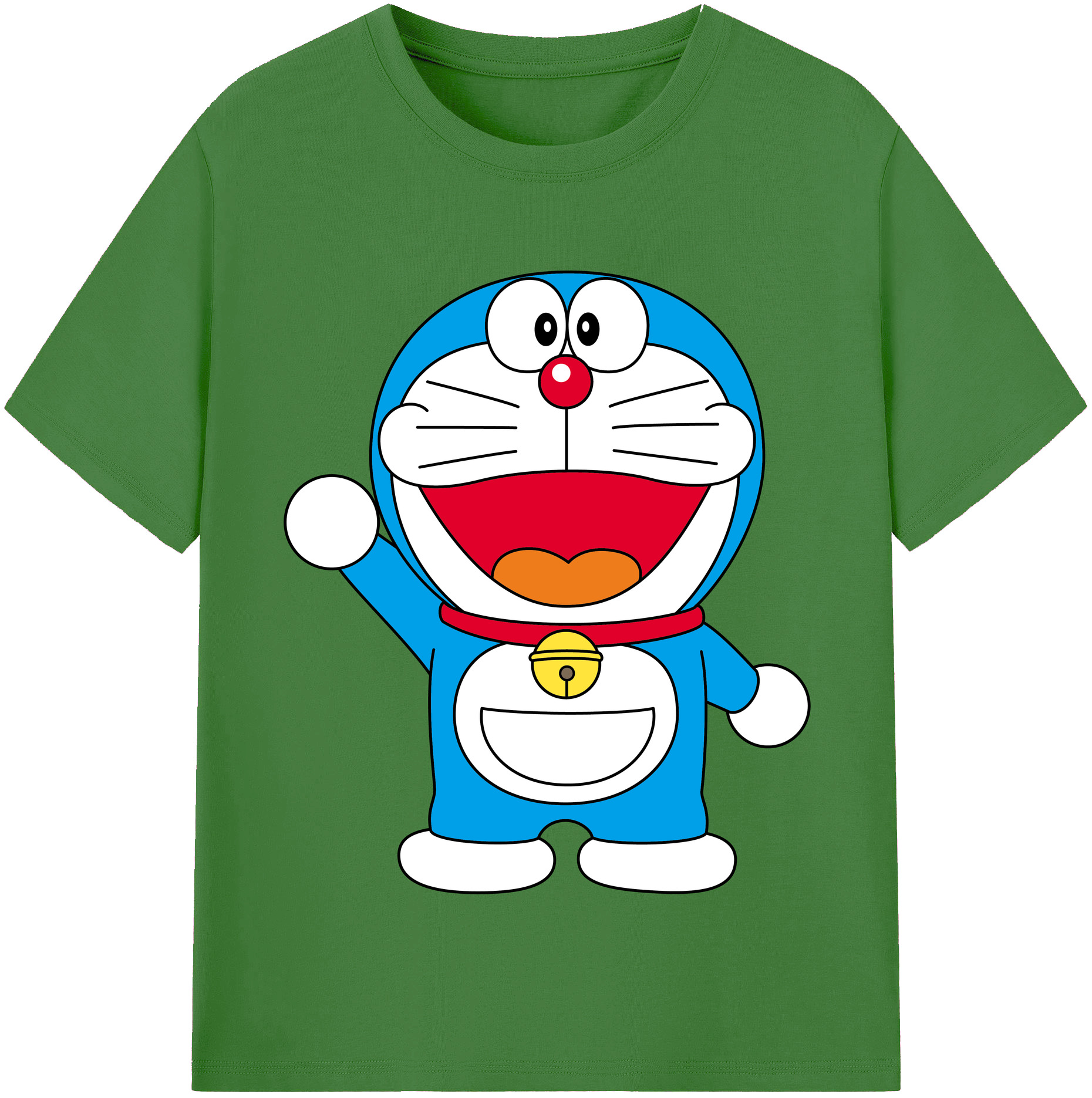 （画像用） ドラえもん Doraemon レディースカジュアルプリントTシャツ（綿100％）